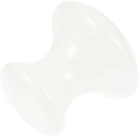 Yardenfun Massage-tool in Pilzform Natürliches Bergkristall-material Glatte Oberfläche Für Kinn Nasenrücken Stirn Hals Wangen Augen Und Körperakupunkturpunkte Pflegeleicht Antistatisch
