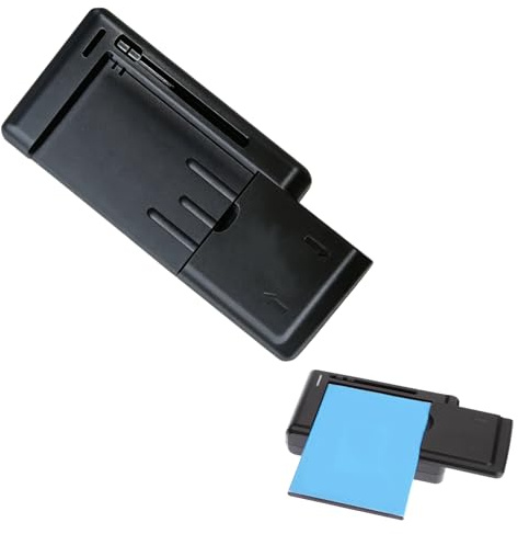 Universal Battery Charger, Universal Camera Battery Charger for Travelers and Professionals, Compact USB-C Charger for Multiple Devices, Black Design with Smart Charging Technology