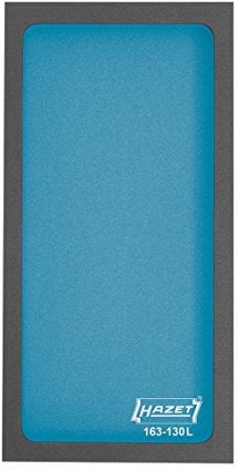 HAZET 163-130L 2-Komponenten-Weichschaumeinlage leer | Safety-Insert-System – alle Werkzeuge rüttelfest eingebettet | Made in Germany