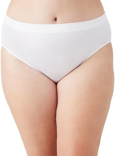 Wacoal Women's B-Smooth Seamless Full Coverage Hi-Cut Brief Panty, 834175