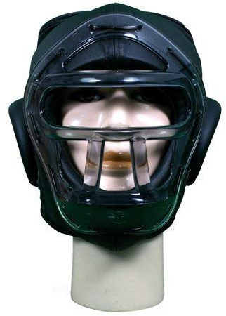 Playwell Krav MAGA Optisch Head Guard Kampfsport Helm Training Voll Gesichtsmaske - XL