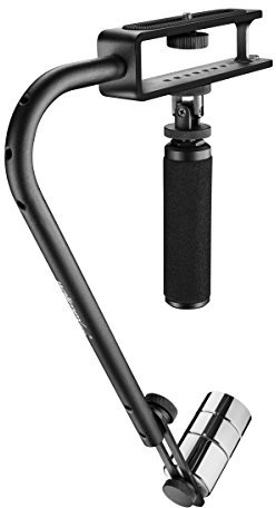 Walimex Pro Easy Balance Four Schwebestativ mit Gegengewicht für leichte Systemkamera, Camcorder und GoPro Actioncamera