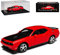 Dodge Challenger SRT10 Orange Rot Carbon 2009 1/43 PremiumX Modell Auto mit individiuellem Wunschkennzeichen