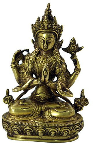 GURU SHOP Avalokiteshvara Statue 20 cm - Motiv 6