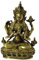 GURU SHOP Avalokiteshvara Statue 20 cm - Motiv 6, Gold, Skulpturen & Statuen