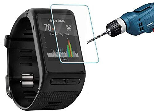 superior ZRL® Protezione dello Schermo in Vetro temprato per la Protezione dello Schermo HR Garmin Vivoactive