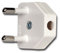 Clavija enchufe 'tras mueble' Macho 10A/250V (2 Unidades)