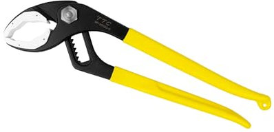 Tsunoda WP-300SC-S, Water Pump PLA-iers, Soft Resin Jaw Water Pump Pliers w/built-in-spring, 12-inch
