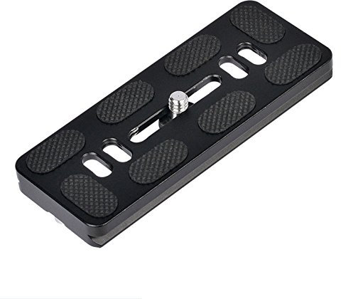 Harwerrel 100mm Quick Release Plate Fits Arca-Swiss Standard for Camera Tripod Ballhead