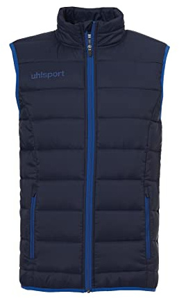 uhlsport Kinder Essential Ultra Lite Jacke, Marine/Azurblau, 128
