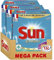 Sun Tablettes Lave-Vaisselle Tout-En-1 Expert Extra Power, Imbattable sur les taches, Fabriqué en France 88 Lavages (Lot de 2x44 Lavages)