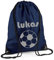 Turnbeutel mit Namen | Motiv Fußball | inkl. Namensdruck | Personalisieren & Bedrucken | Sportbeutel Schuhbeutel dunkel-blau für Jungen Kinder(dunkelblau)