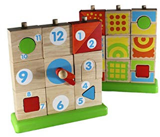 Tano - Uhr - Holzspielzeug für Kinder ab 2 Jahre