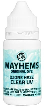 Mayhems - Water Cooling PC Coolant Dye - Original Series - Intense Colour, UV Flourescent Blue, 15 ml - Ozone Haze Clear