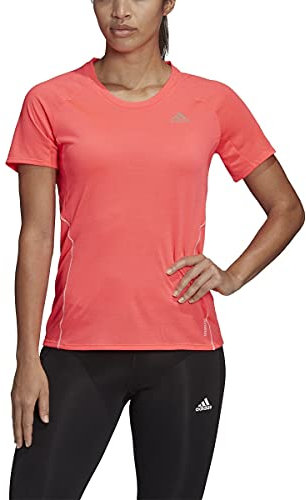 adidas Runner T-Shirt pour Femme, Femme, T-Shirt, IPF59, Rose Signal, m