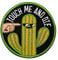 Finally Home Kaktus touch me and die Patch zum Aufbügeln | Patches, Bügelflicken, Flicken, Aufnäher