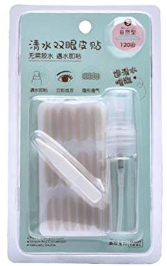 Tumnea Unsichtbare Doppelte Augenlidaufkleber Schlupflider Stripes Schlupflid-Tape Streifen zum Augenlid-Lifting Wasserdicht und Unsichtbar natürliches Damen.