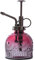 MEETOZ Glas-Pflanzennebel Sprühflasche, 16,5 cm hoch, Vintage-Pflanzen-Spritzer, Sukkulenten-Bewässerungsflasche mit oberer Pumpe, Pflanzennebel Gartenwerkzeug (grau-roter Farbverlauf)