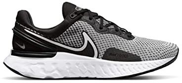 NIKE React Miler 3 Mens Running Trainers DD0490 Sneakers Shoes (UK 8 US 9 EU 42.5, White Black 101)