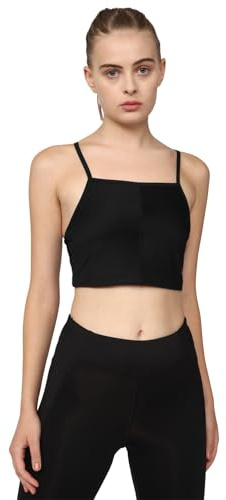 Reebok Damen Yoga Rib Crop Shirt