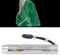 Antorcha LED de Bolsillo Linterna de Acero Inoxidable Jade Evaluación Detector de Luz Lámpara Linterna Identificación para Joyería Piedras Preciosas Identificación de Diamantes
