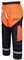 YARDMARIS Chainsaw Chaps Technical Version，Chainsaw Protective Pants Wrap, Safety Apron, Class A, Medium Orange Black, M/L
