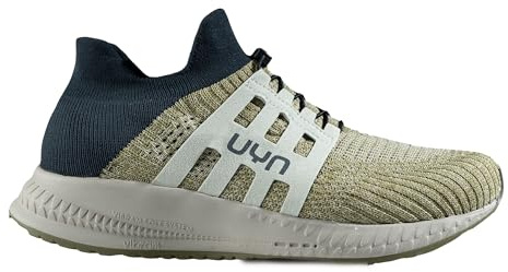 UYN Herren Nature Tune Vibram Sneaker, Oliv Melange/Anthrazit, 44 EU