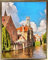 Leon Schattenfugenrahmen für Leinwandbild Rahmen für Canvasbild 40x70 cm Farbwahl hier Gold Antik ohne Glas