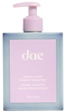 DAE Violet Hour Purple Shampoo - Fights Brasiness, Enhances Color, & Repairs Damage (10 oz)