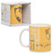 Harry Potter Kaffeetasse, Hogwarts Tasse, Hufflepuff Design Tasse, Hogwarts Geschenk | Gelb
