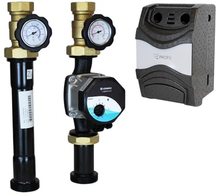 ENVIRON- DN32 Pumpengruppe direkter Heizkreis Heizkreisset Anbindesystem mit Umwälzpumpe Hocheffizienzpumpe 32/8