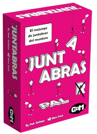 GDM - JUNTABRAS (ESP) - Juego de Mesa - Party Word Game - De 2 a 8 Jugadores - A Partir de 10 años. 20 min.
