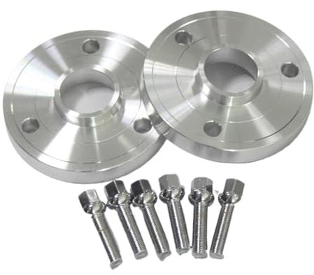 Rad Distanzscheiben 2 Stück Für Smart Für Cabrio (450) Für City-Coupé (450) Für Fortwo Cabrio (450) 451 452 453 15/20 Mm Spurverbreiterung PCD 3–112 CB 57,1 Anzug Spurverbreiterungen (Farbe : 2PCS 12