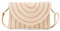 Freiesoldaten Women Straw Clutch Bag Summer Beach Handwoven Envelope Wallet Crossbody Handbags