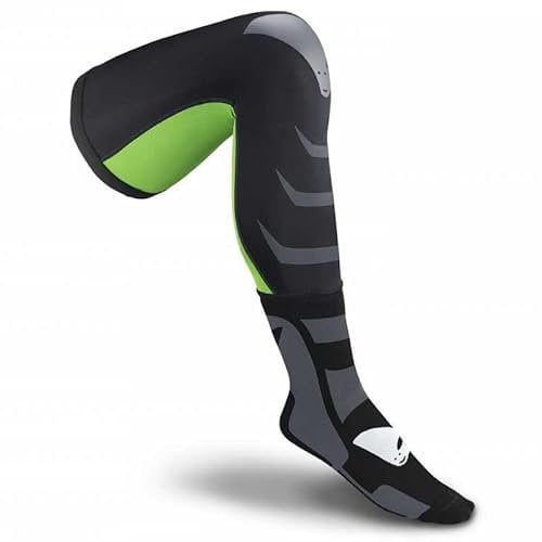 UFO Technical Socks - Calze al ginocchio, taglia 43-45, Nero , 43-45