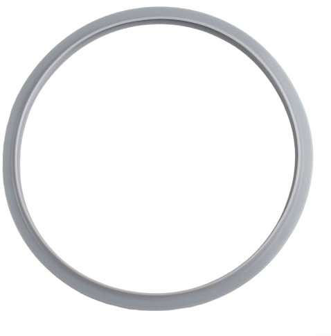 Guarnizione di ricambio in silicone trasparente per pentola a pressione, 22 cm