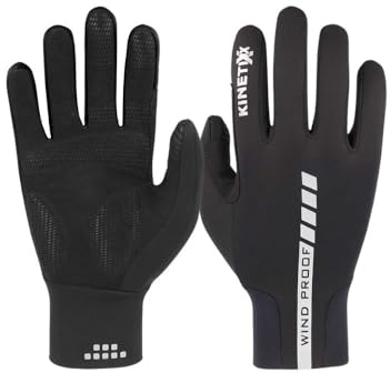 KinetiXx Winddichte Winter-Radhandschuhe Leevi