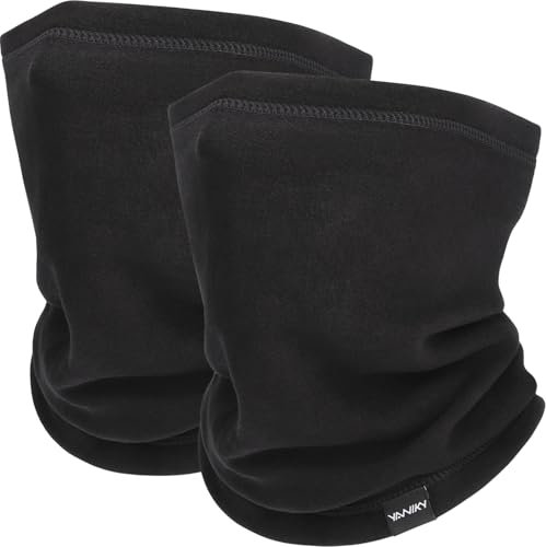 YANIKY Schlauchschal Winddicht Multifunktionstuch Winter Halstuch Herren Weich Atmungsaktiv Loop Schal Damen Warm Sportschal Halswärmer für Motorrad, Ski, Fahrrad, Laufen
