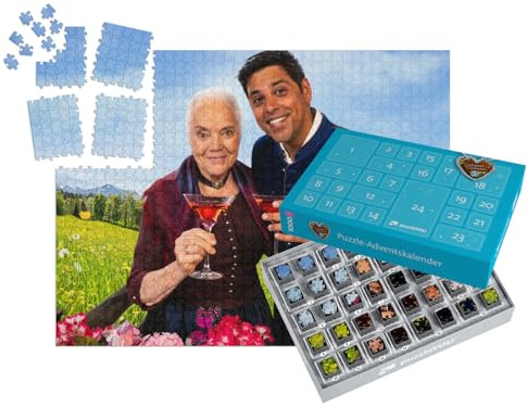 puzzleYOU: Puzzle-Adventskalender | „Dahoam is Dahoam: Uri und Pfarrer Burman“