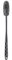 Silicone Bottle Brush with Long Handle, 32 cm Long Handle, for Flushing Bottles, Gentle and Scratch-Free Flexible Bottle Cleaner Brush, Carafes and Thermos Flasks with Narrow Opening