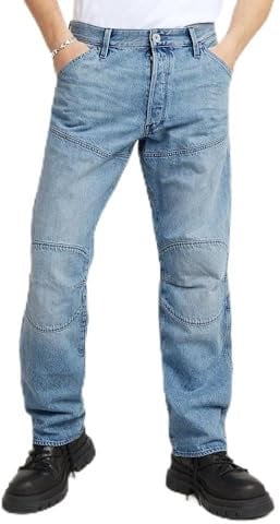 G-STAR Herren Elwood 3D Regular Jeans, Blau (Faded Brilliant Blue D23699-D788-G872), 34W / 34L