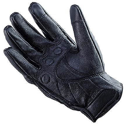 Beatifufu Winterhandschuhe Aus Echtem Leder Mit Touchscreen-Funktion Warme Dicke Fahr Und Trainingshandschuhe Für Outdoor-aktivitäten s Schwarz