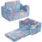 Kidirect 2 in 1 Kindersofa, Kindersofa aus Schaumstoff Bausteine, Sky Blue