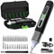 Elektrischer Schraubendreher, 36 in 1 Mini Electric Screwdriver set, Akku Schraubendreher set mit H4, H6.3 Bits, 4 Drehmomente, 1500mAh, Reparatur Werkzeug für Handy, Brillen, Uhren, Laptop