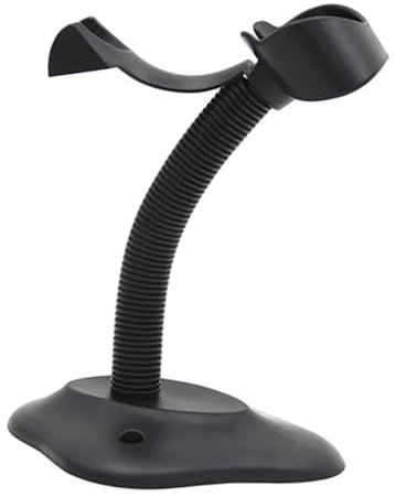 EXCEART Halterung für Barcode-Scanner Handscanner Halterung Scannerhalter Scannermontage Scanner Aufsatz Barcodelesegerät Position Barcode-Ständer scannen Halter aus Kunststoff Black