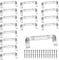Car Display Wall Mount 16PCs - TRACOMPAN Sturdy ABS Display Champion Wall Holder | RC Model Car Holder & Stand Shelves | Space-Saving Wall Rack (Compatible with Lego Cars)
