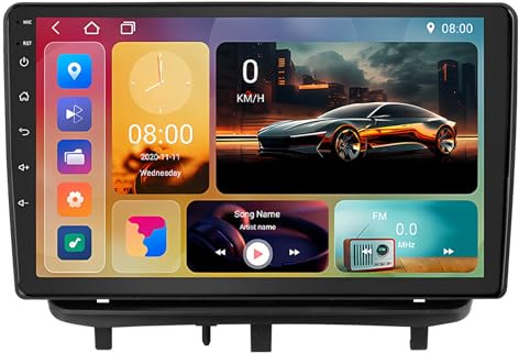 Autoradio per OPEL CORSA D 2007-2012,Android 15 Car Radio 9 pollici IPS Schermo tattile con wireless CarPlay Android Auto Bluetooth WIFI GPS FM RDS Comandi al Volante(A1 1G+32G)