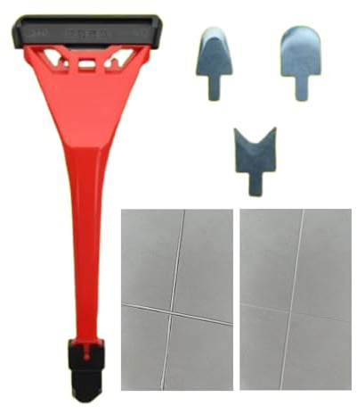 Werkzeug zur Entfernung von Dichtungsmasse 9 In 1 Fugenmesser Mit | Präzisions-Griff rutschfest für Reinigung Reparatur Fliesen Fenster Reinigen Malern Haushalt Reparatur