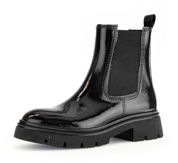 Gabor Women's Chelsea Boots, Women's Ankle Boots, Interchangeable Footbed, Best Fitting, Black 97, 5-5.5 UK