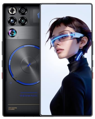 REDMAGIC 11S Pro 144Hz Cellulare Gaming, Smartphone Android 5G, 12GB RAM+256GB ROM, Snapdragon 8 Elite Gen 5 Leading, 6.85 Schermo Telefono Gaming, 50MP Fotocamera, 80W Caricatore Trasparente